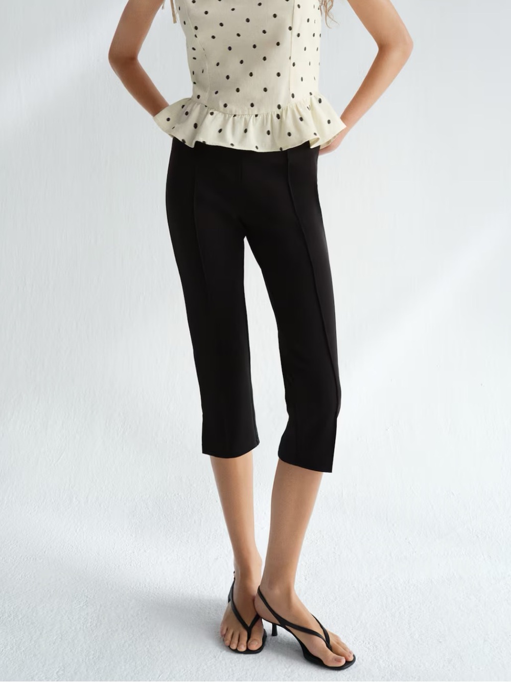 Women’s Black Capri Pants